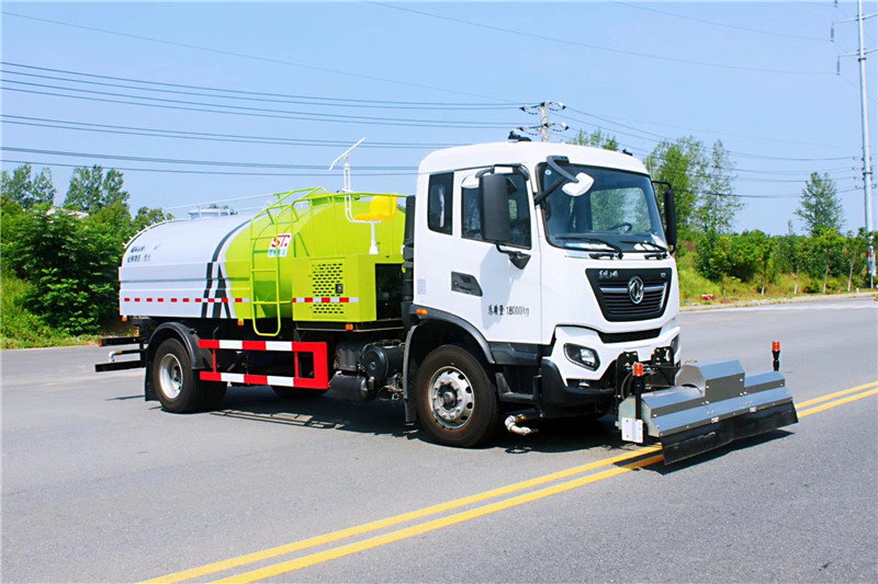 國六東風天錦9方路面清洗車