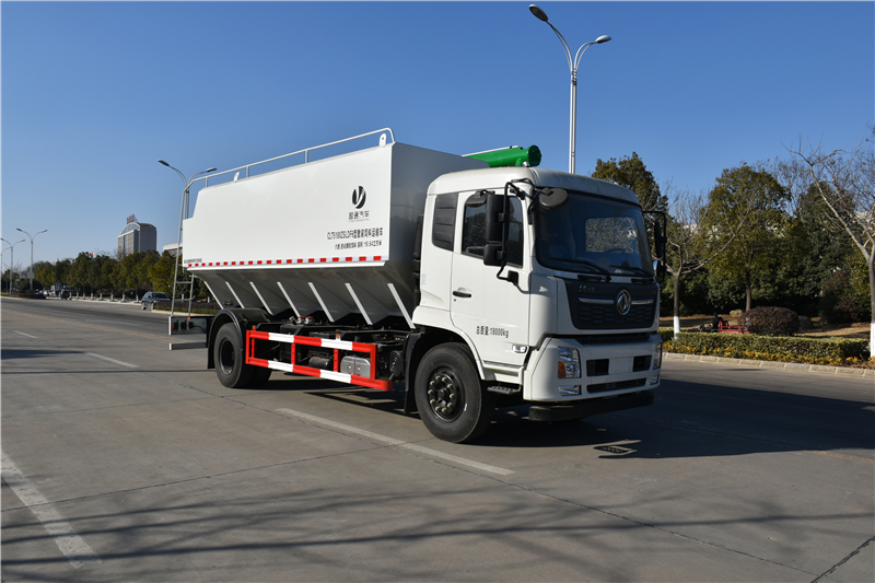 單橋東風(fēng)天錦散裝飼料運(yùn)輸車